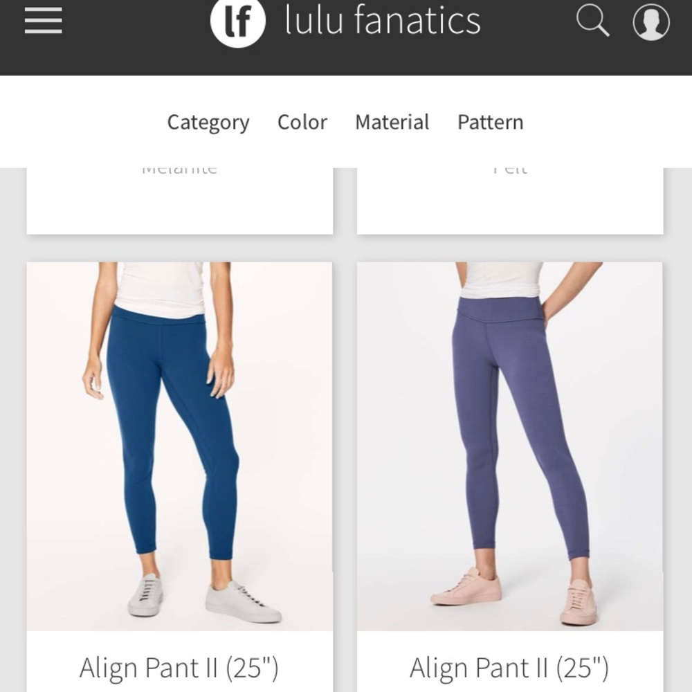 How to find your lululemon online using size dot! - Picture 5 of 5